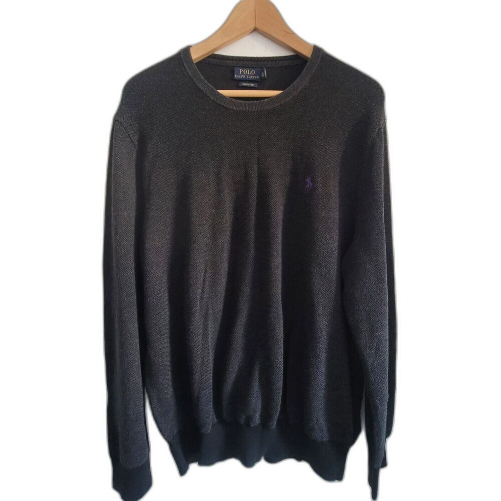 Polo Ralph Lauren Men's size XL Textured Knit Crew Neck Pullover sweater